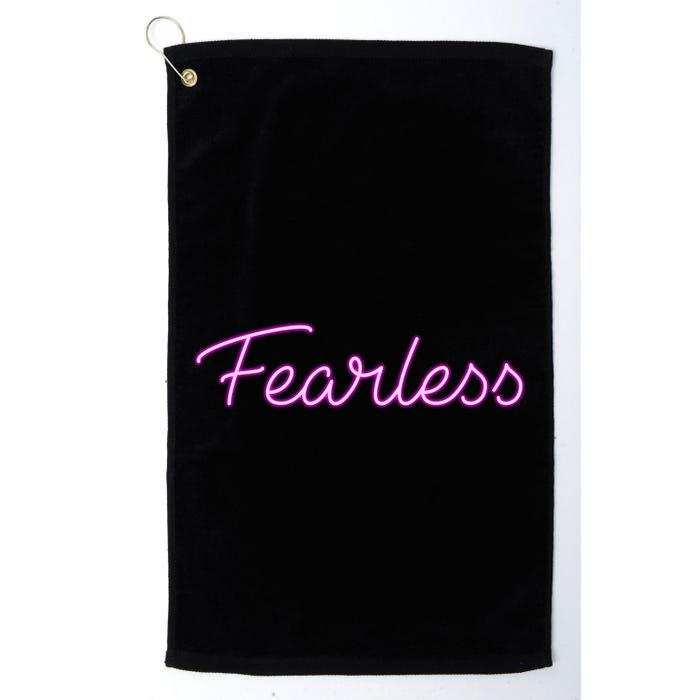 Fearless Glow Golf Towel