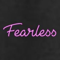 Fearless Glow Golf Towel