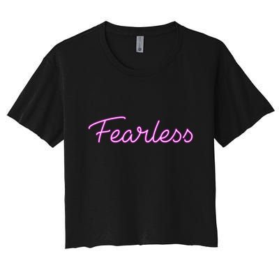Fearless Glow Crop Top
