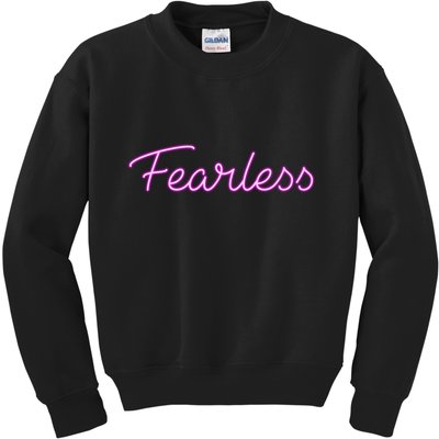 Fearless Glow Kids Sweatshirt