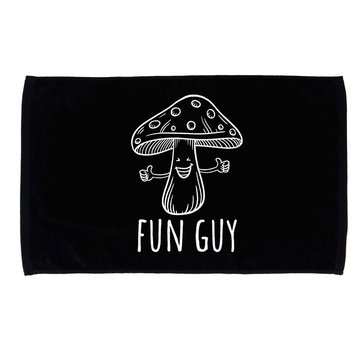 Fun Guy Funny Mushroom Party Clubbing Fungi Fun Guy Microfiber Hand Towel