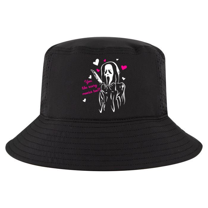 Funny Ghost Face You Like Scary Movies Too Cool Comfort Performance Bucket Hat