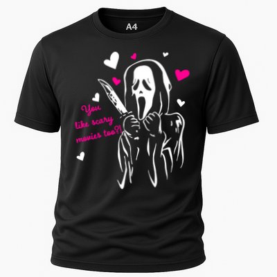 Funny Ghost Face You Like Scary Movies Too Performance Shirt