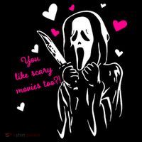 Funny Ghost Face You Like Scary Movies Too 16 in Basic Backpack