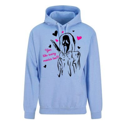 Funny Ghost Face You Like Scary Movies Too Unisex Surf Hoodie