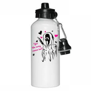 Funny Ghost Face You Like Scary Movies Too Aluminum Water Bottle