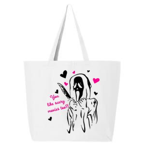 Funny Ghost Face You Like Scary Movies Too 25L Jumbo Tote