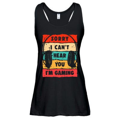 Funny Gamer For Boy Video Gaming Ladies Essential Flowy Tank