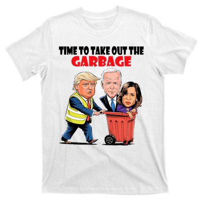 Funny Garbage For Trump 2024 Time To Take Out The Garbage T-Shirt