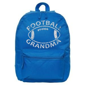 Football Grandma Fun Supportive American Football Grandma 16 in Basic Backpack