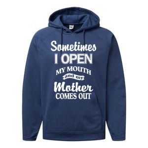 Funny Gift Performance Fleece Hoodie