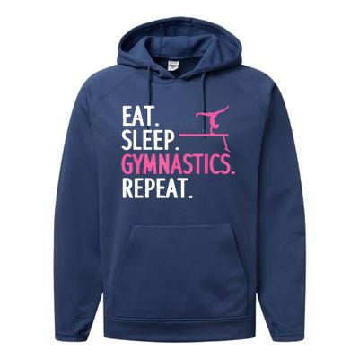 Funny Gymnastics For Women Girl Gymnast Handstand Tumbling Performance Fleece Hoodie