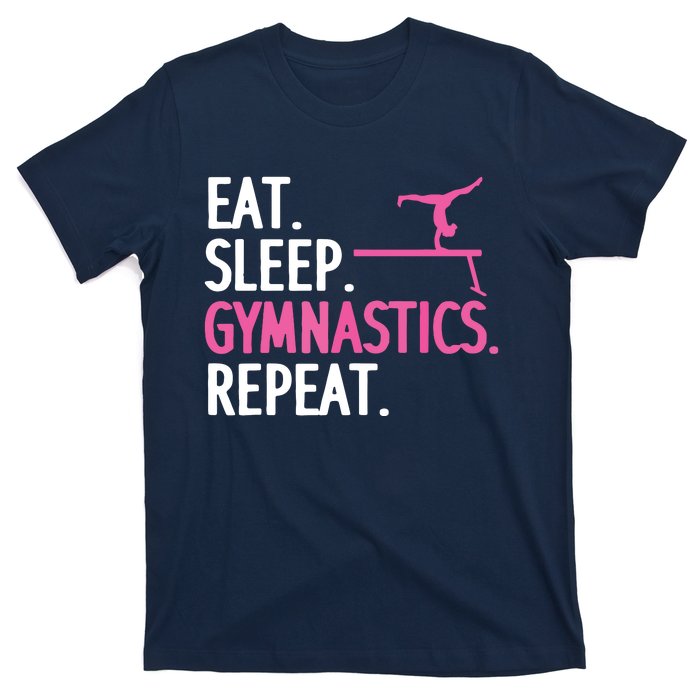 Funny Gymnastics For Women Girl Gymnast Handstand Tumbling T-Shirt