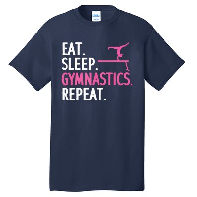 Funny Gymnastics For Women Girl Gymnast Handstand Tumbling Tall T-Shirt