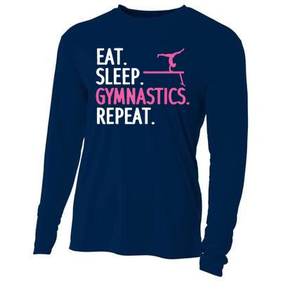 Funny Gymnastics For Women Girl Gymnast Handstand Tumbling Cooling Performance Long Sleeve Crew