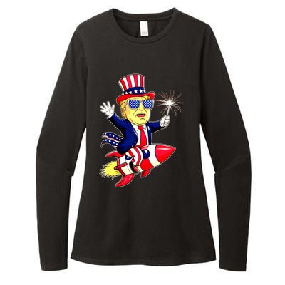 Flag Gift Womens CVC Long Sleeve Shirt