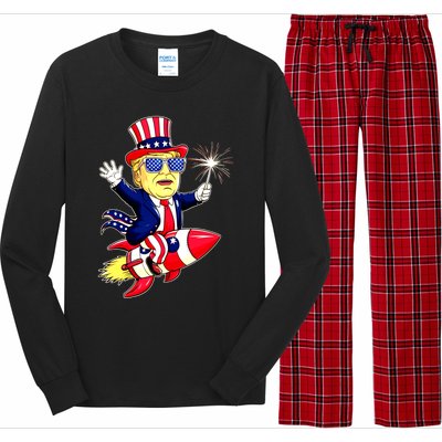 Flag Gift Long Sleeve Pajama Set