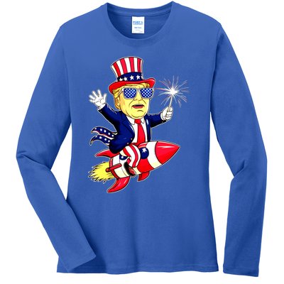 Flag Gift Ladies Long Sleeve Shirt