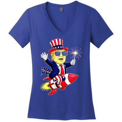 Flag Gift Women's V-Neck T-Shirt