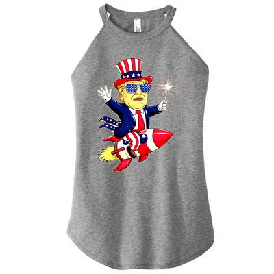 Flag Gift Women's Perfect Tri Rocker Tank