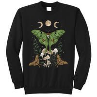 Fairy Grunge Fairycore Aesthetic Goth Luna Moth Mushroom Sweatshirt