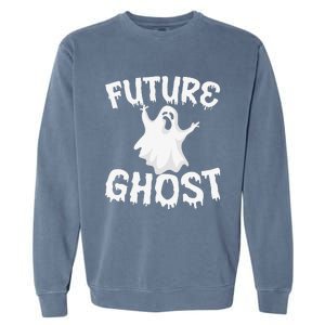 Future Ghost Funny Halloween Boo Spooky Trick Or Treat Gift Garment-Dyed Sweatshirt