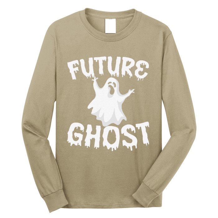 Future Ghost Funny Halloween Boo Spooky Trick Or Treat Gift Long Sleeve Shirt