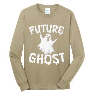 Future Ghost Funny Halloween Boo Spooky Trick Or Treat Gift Tall Long Sleeve T-Shirt