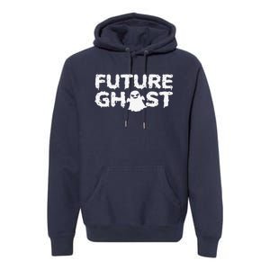 Future Ghost Funny Halloween Boo Spooky Trick Or Treat Premium Hoodie