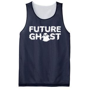 Future Ghost Funny Halloween Boo Spooky Trick Or Treat Mesh Reversible Basketball Jersey Tank