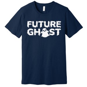 Future Ghost Funny Halloween Boo Spooky Trick Or Treat Premium T-Shirt