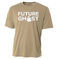 Future Ghost Funny Halloween Boo Spooky Trick Or Treat Cooling Performance Crew T-Shirt