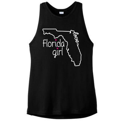 Florida Girl Ladies PosiCharge Tri-Blend Wicking Tank