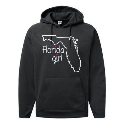 Florida Girl Performance Fleece Hoodie