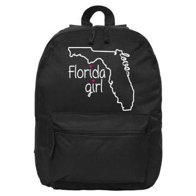 Florida Girl 16 in Basic Backpack