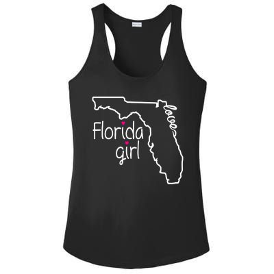 Florida Girl Ladies PosiCharge Competitor Racerback Tank