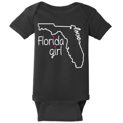 Florida Girl Baby Bodysuit