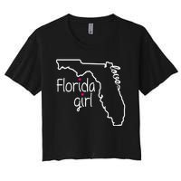 Florida Girl Women's Crop Top Tee