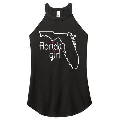 Florida Girl Women's Perfect Tri Rocker Tank