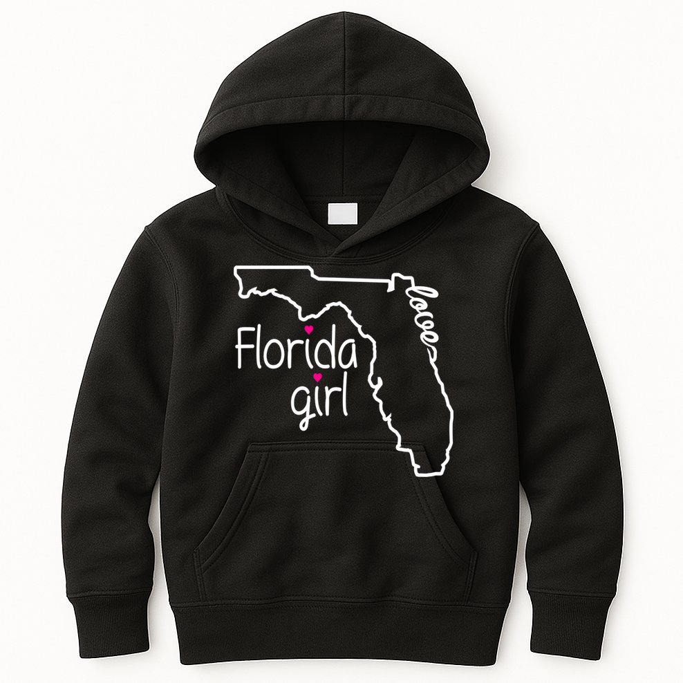 Florida Girl Kids Hoodie