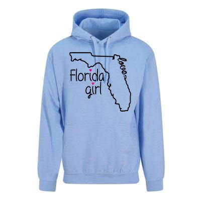 Florida Girl Unisex Surf Hoodie