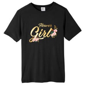 Flower Girl Floral Cute Wedding Tall Fusion ChromaSoft Performance T-Shirt