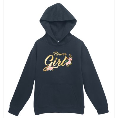 Flower Girl Floral Cute Wedding Urban Pullover Hoodie