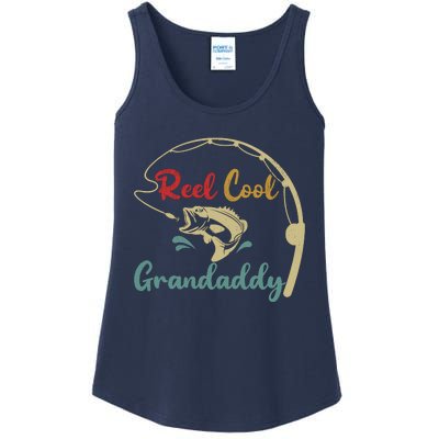 Fisherman Grandaddy Funny Reel Cool Grandaddy Fishing Ladies Essential Tank