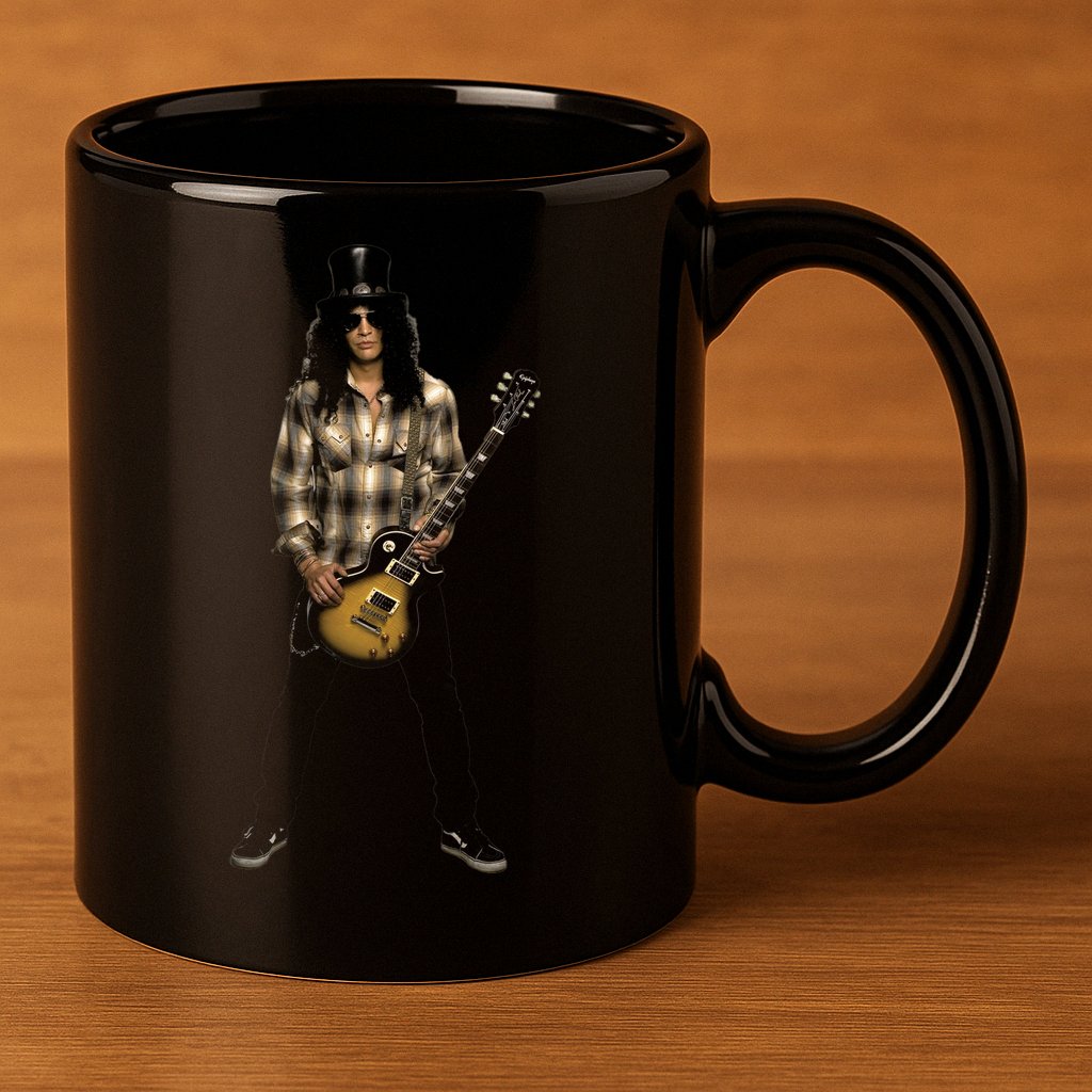 Famous Guitarist 11oz C Handle Ceramic Mug