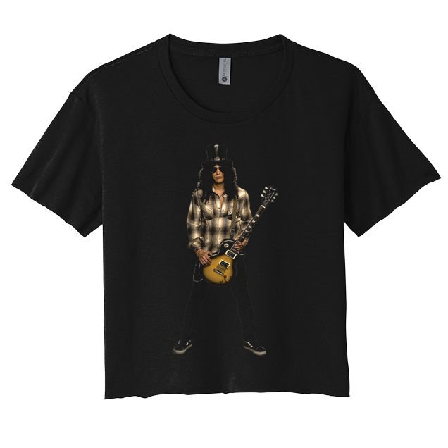 Famous Guitarist Crop Top