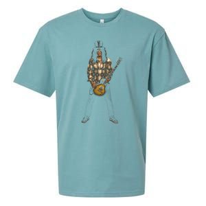 Famous Guitarist Sueded Cloud Jersey T-Shirt