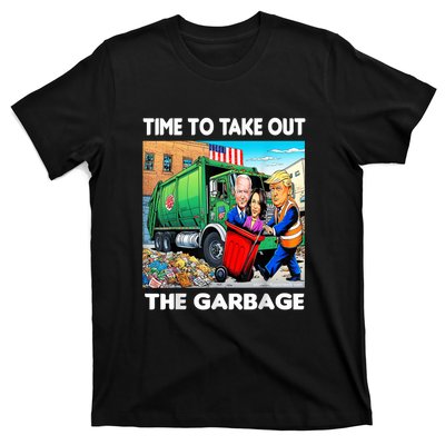 Funny Garbage For Trump 2024 Time To Take Out The Garbage T-Shirt