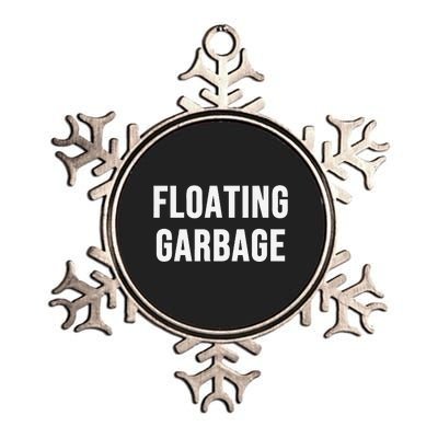 Floating Garbage Metallic Star Ornament