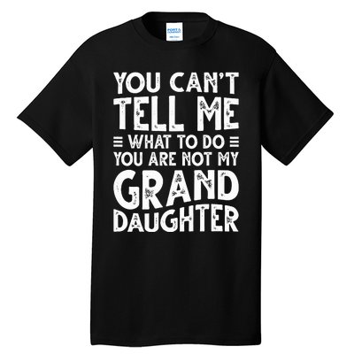 Funny Grandpa For Grandfather Papa Birthday Tall T-Shirt